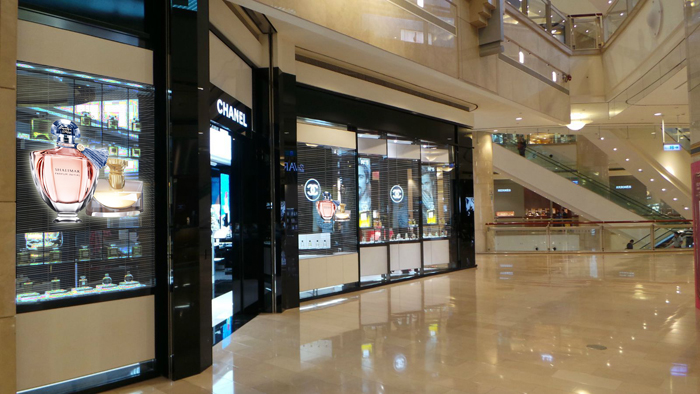 购物中心P6.25led透明屏